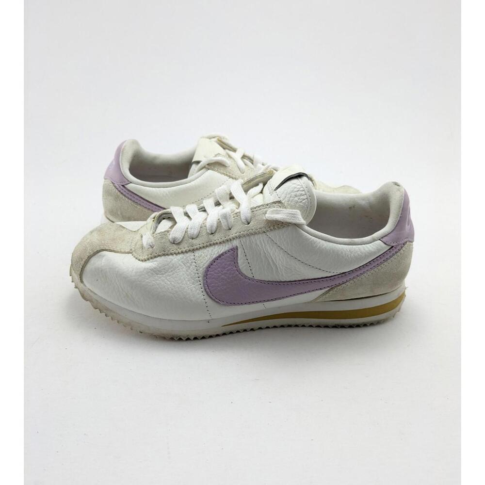 Womens Nike Cortez Basic SE‎ Sail Iced White Lilac Shoes FJ4608-133 Size 9
